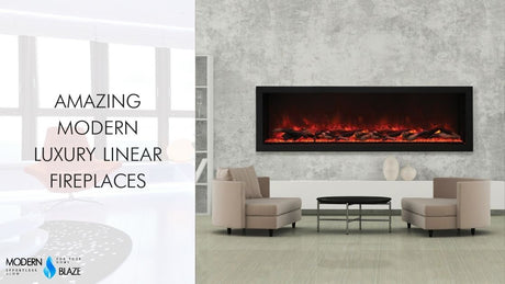 Amazing Modern Luxury Linear Fireplaces
