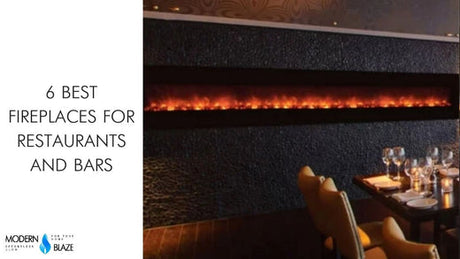 6 Best Fireplaces for Restaurants and Bars
