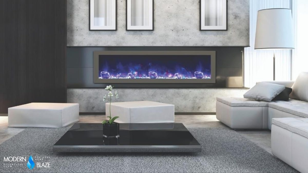 10 Amazing Electric Fireplaces With Changing Flame Color