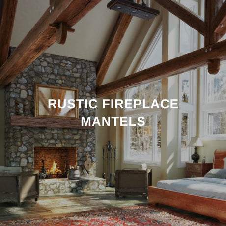 Rustic Fireplace Mantels