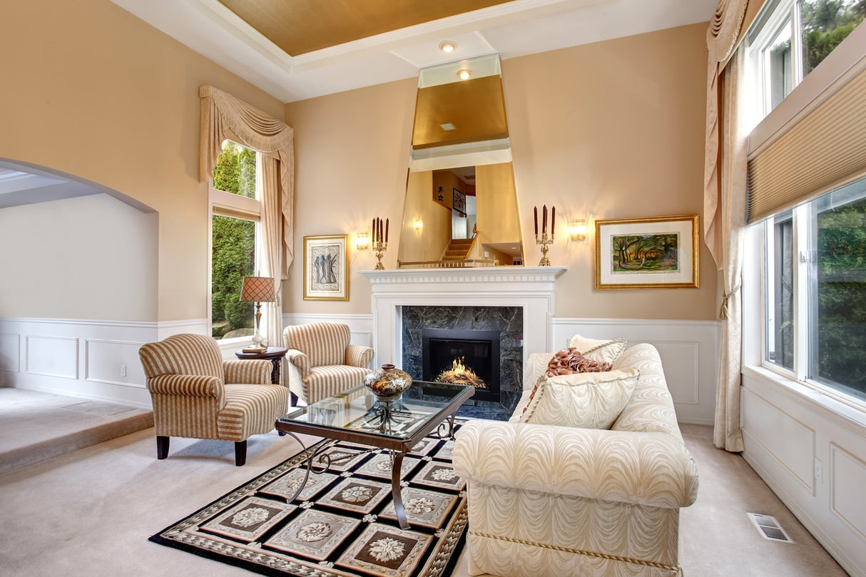 36" Orion Traditional with Surround in Living Room