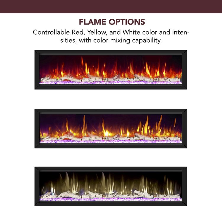 Dynasty Allegro Flame Color Options