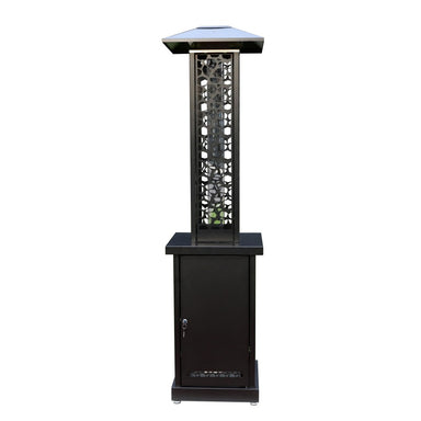 AZ Patio Heaters Hiland Glass Tube Pellet Patio Heater
