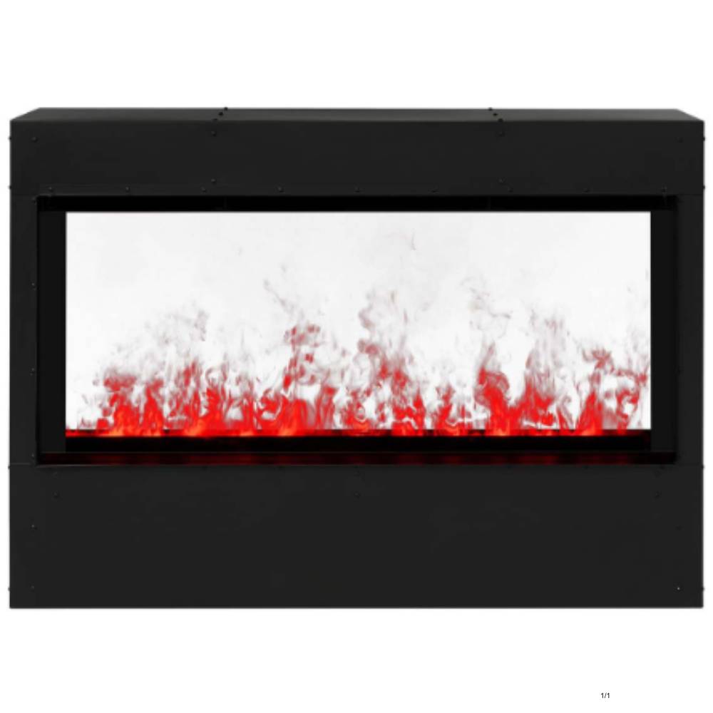 Dimplex Optimyst RGB Pro Box 40 Built-In Vapor Fireplace With Red Flame