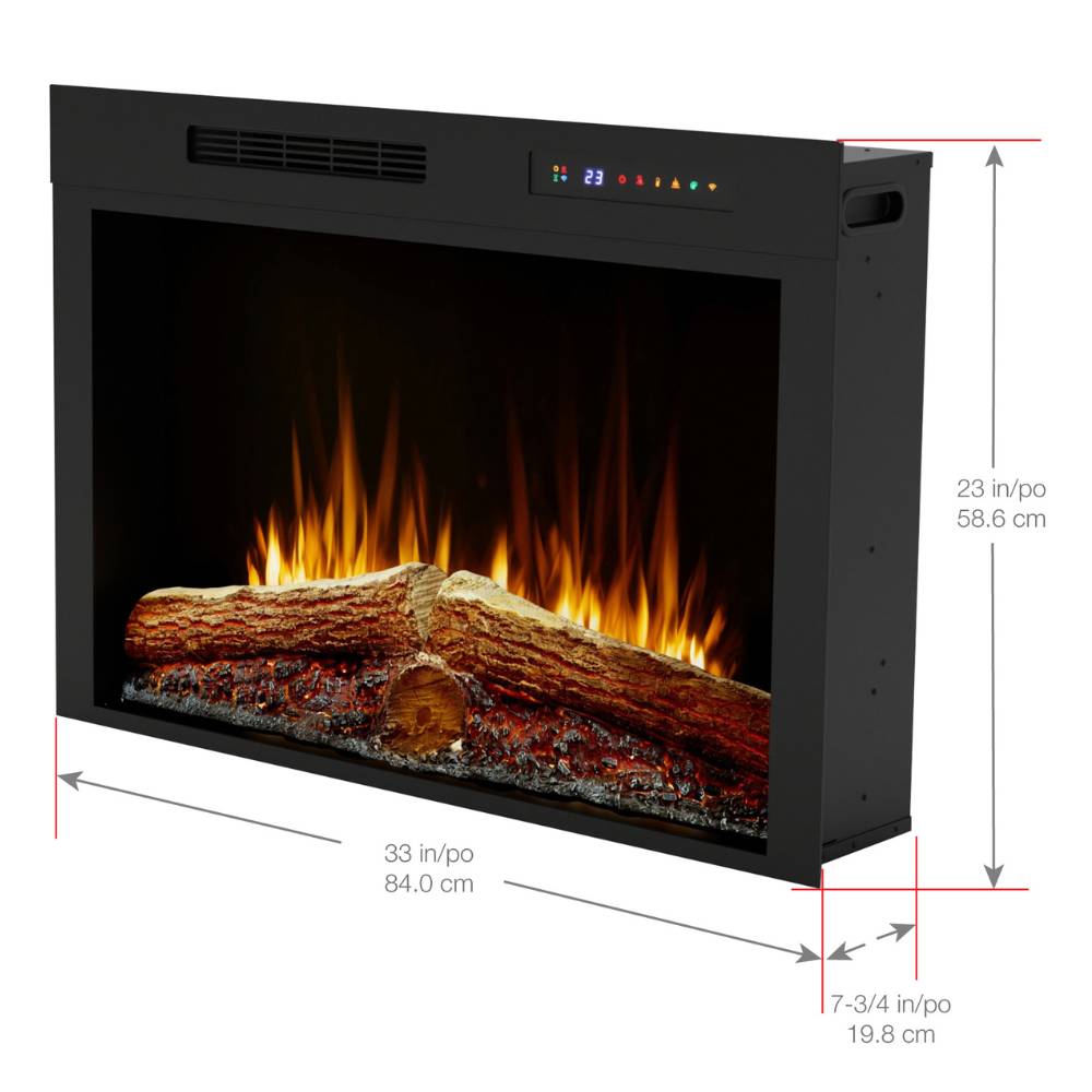 Dimplex Vital Spark SPK33 Dimensions