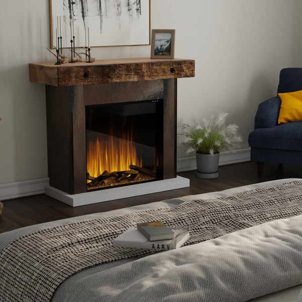 Dimplex Ignite Aspire 30-Inch Built-in Electric Firebox in Bedroom