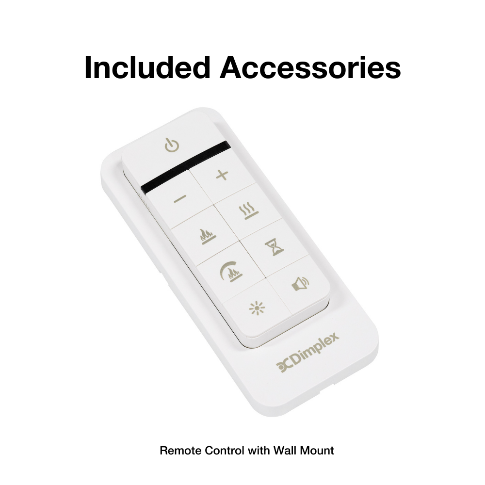 Dimplex Ignite Aspire Series Built-in Electric Firebox Remote Control