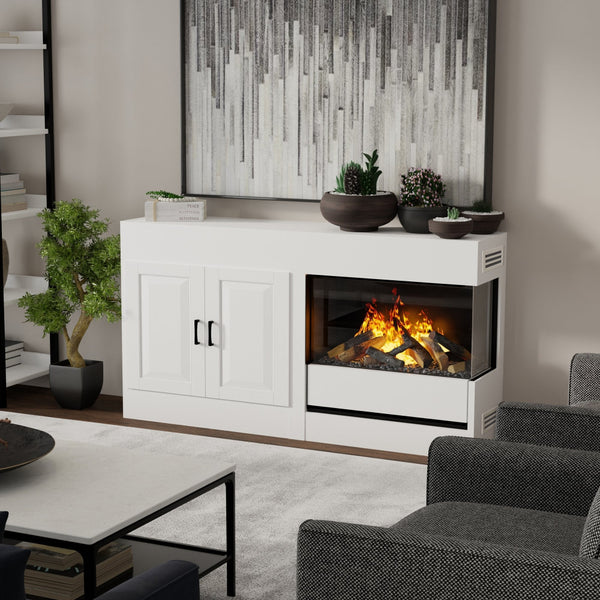 Dimplex Opti-Myst Aura 30-Inch Vapor Fireplace in Living Room