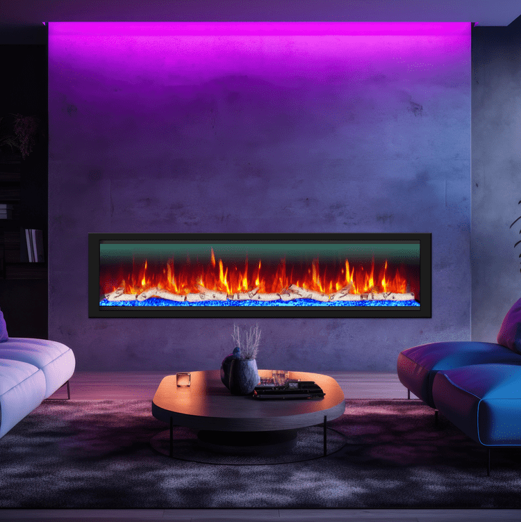 Dynasty Allegro Electric Fireplace In Modern Interior