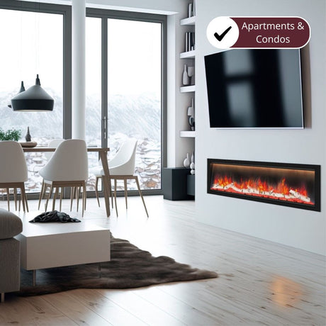 Dynasty Allegro Electric Fireplace for Apartments and Condos