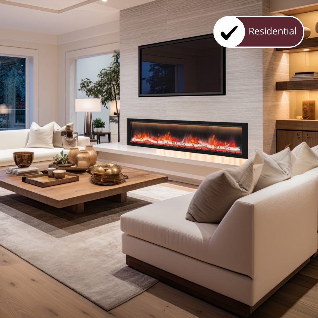 Dynasty Allegro Electric Fireplace for Residential