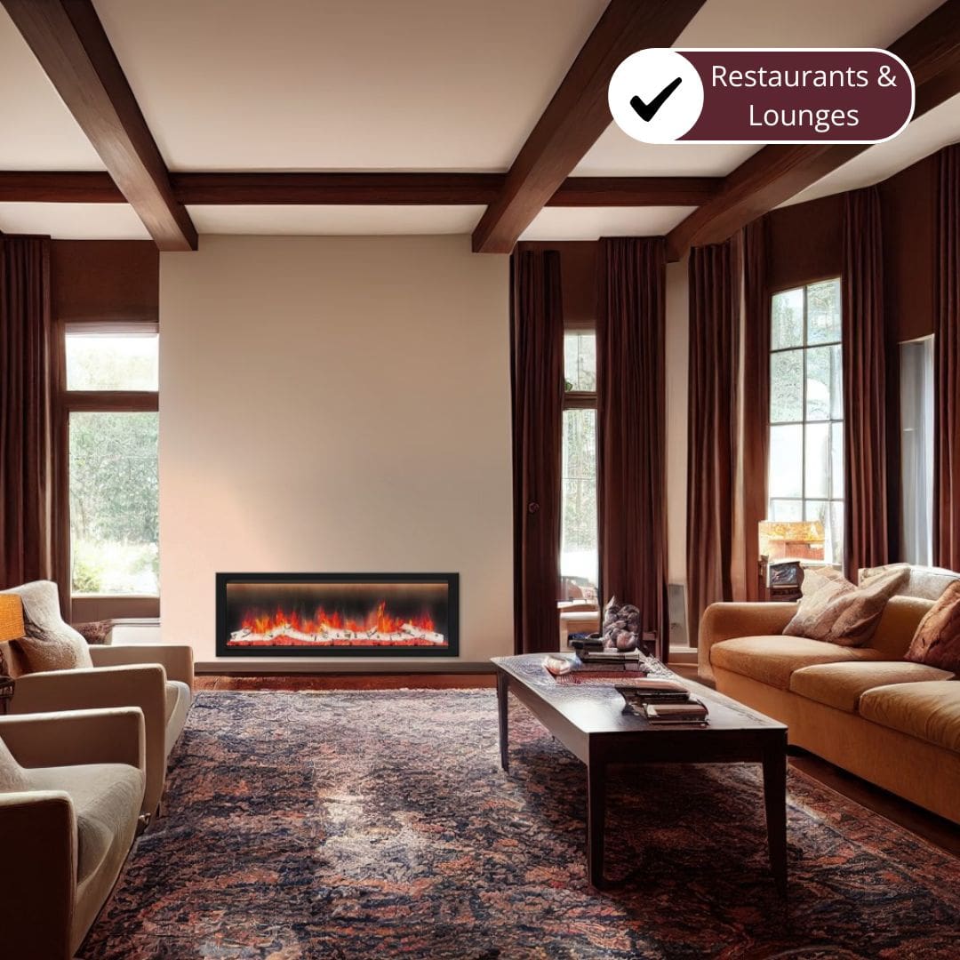Dynasty Allegro Electric Fireplace for Restaurants and Lounges
