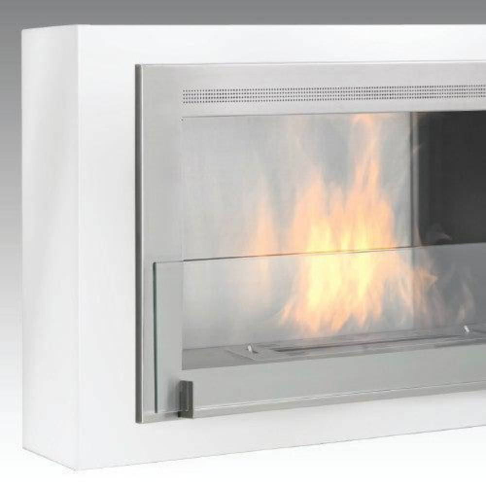 Eco-Feu Montreal Gloss White w/ Interior Stainless WU-00127-SW