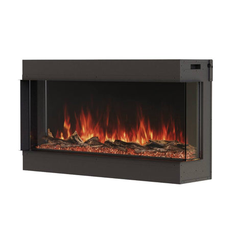 EcoSmart Fire Switch Linear 44-Inch Built-In Electric Fireplace for right corner installation