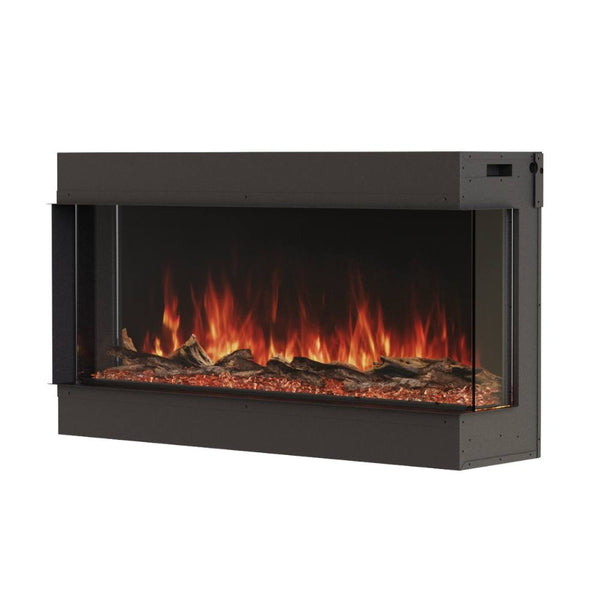 EcoSmart Fire Switch Linear 44-Inch Built-In Electric Fireplace for right corner installation