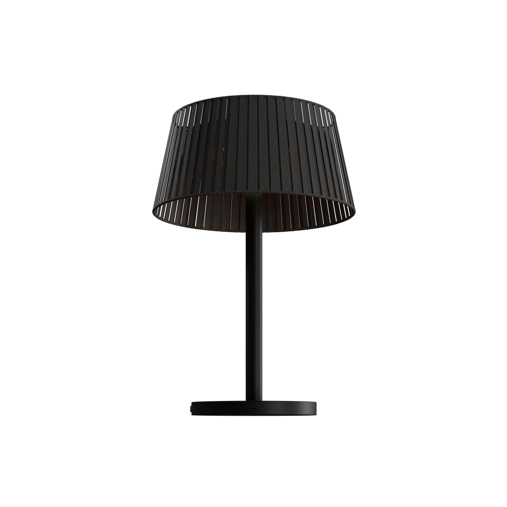 Eurofase Vellura 1500W Tabletop Lamp Electric Patio Heater Turned Off