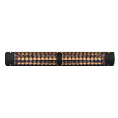 Eurofase 3000W 61-Inch Single Element Electric Heater with Admiral Decor Plate in Black