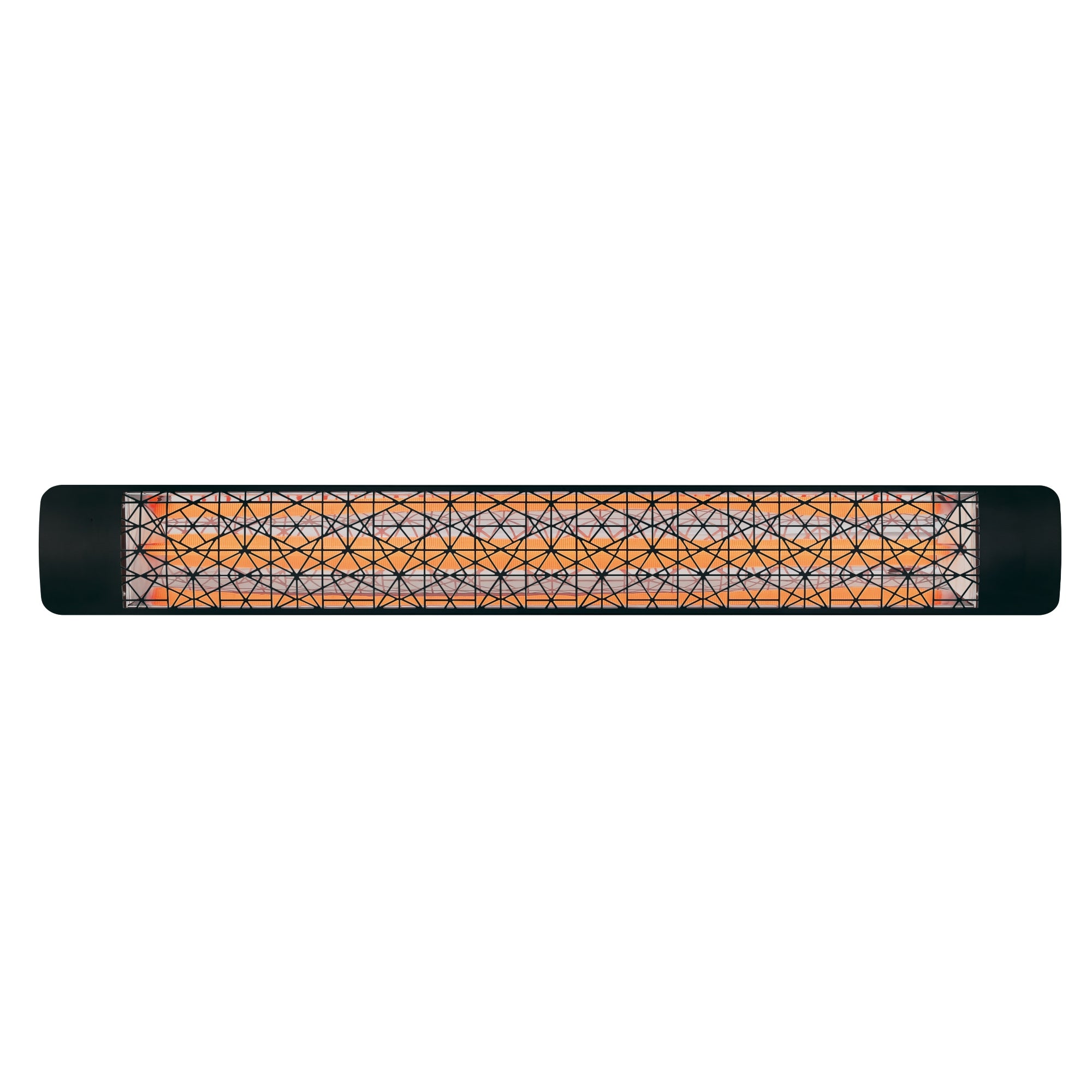 Eurofase 3000W 61-Inch Single Element Electric Heater with Astra Decor Plate in Black