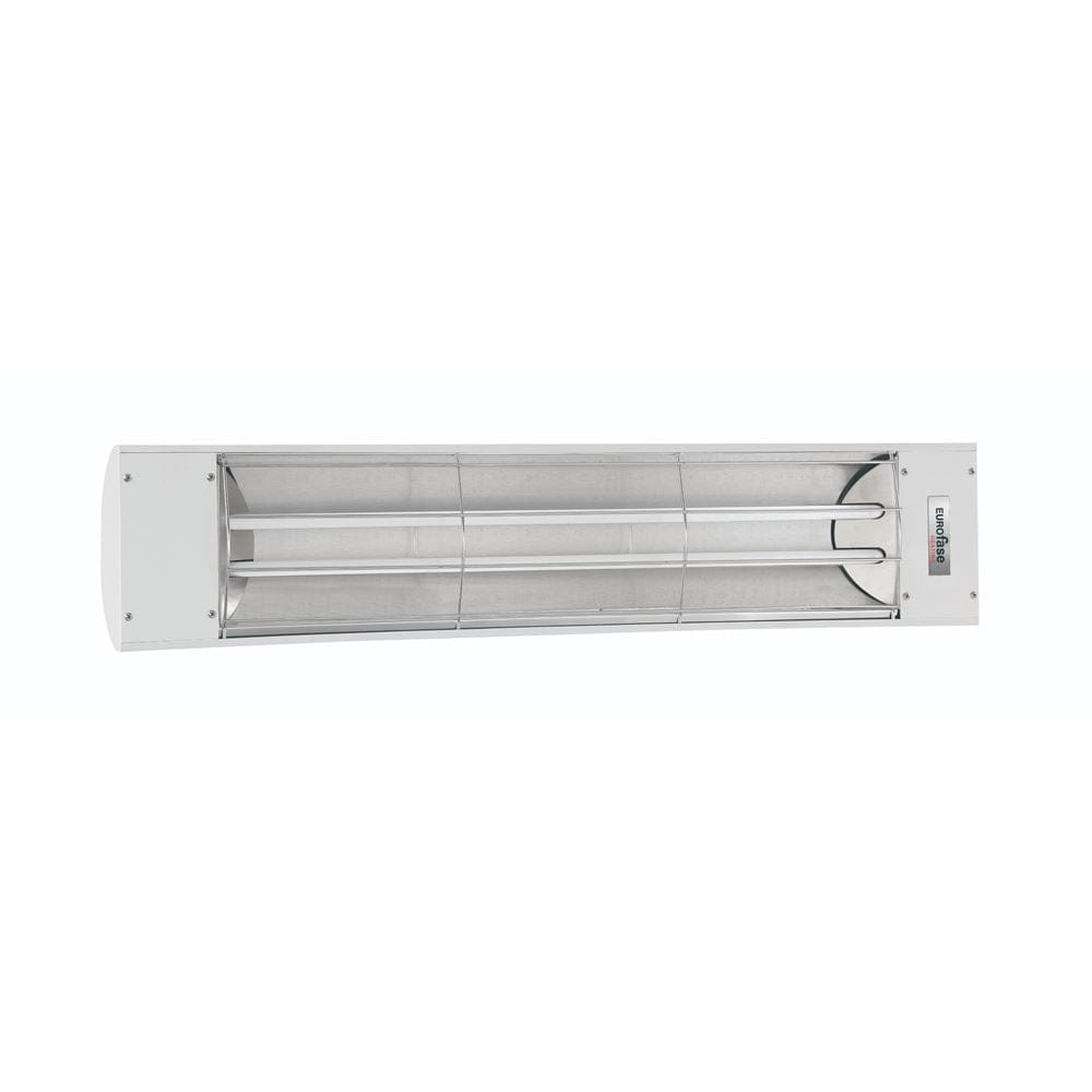 Eurofase 39-Inch Dual Element White Infrared Electric Heater - angle view