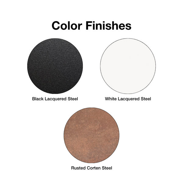 GlammFire Cosmo 48-Inch Round Gas Fire Pit Finishes