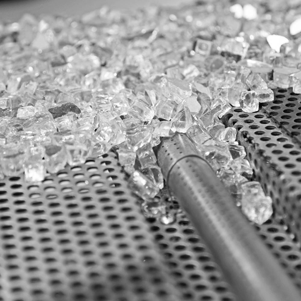 Grand Canyon Bedrock II Up Close with Fire Glass