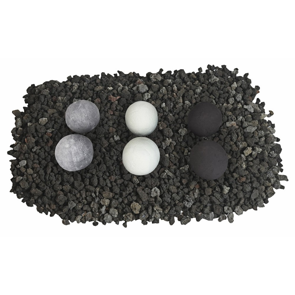 Grand Canyon 2-Inch Cannon Balls for Gas Inserts and Burners