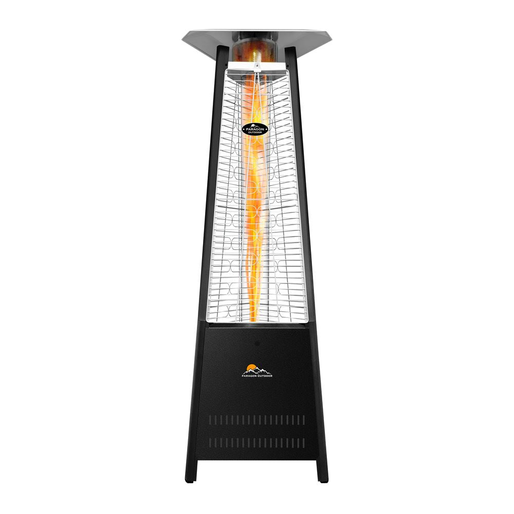 Paragon Outdoor Inferno Flame Tower Patio Heater in Hammered Black