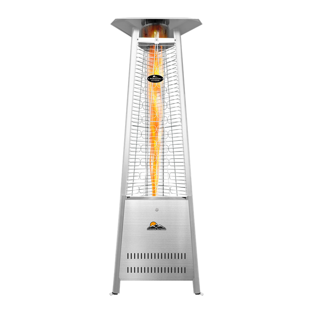 Paragon Outdoor Inferno Flame Tower Patio Heater in Stainless Steel