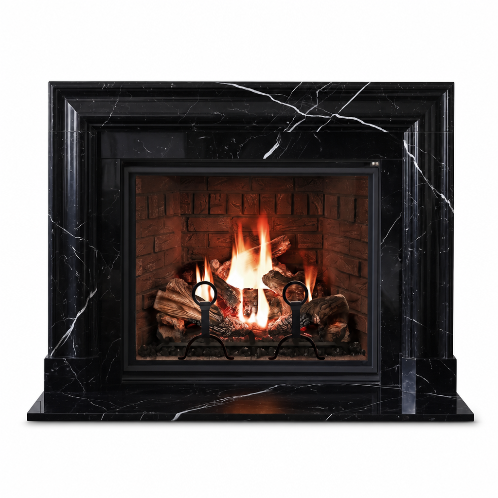 Irvine Nero Marquina Marble
