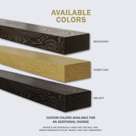 Lexington Hearth Classic Mantel Available Colors