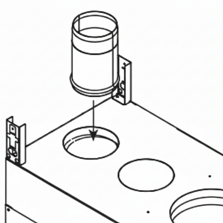 Majestic Starting Collars for Non-Ducted Passive Heat