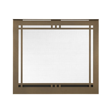 Majestic 36-Inch Contemporary Rectangular Door Overlap Front in New Bronze