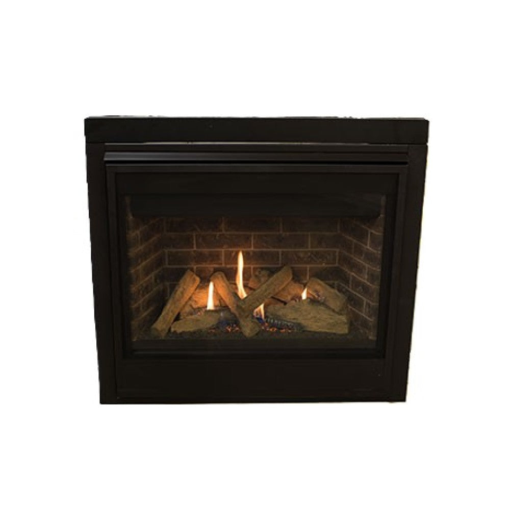 Majestic Quartz Linear Vented Gas Fireplace
