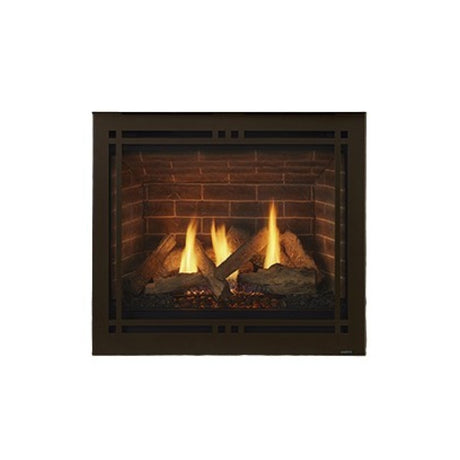 Majestic Quartz Platinum 36-Inch Vented Gas Fireplace
