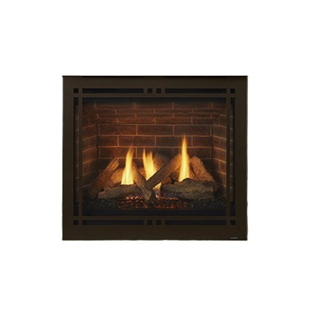 Majestic Quartz Platinum 36-Inch Vented Gas Fireplace