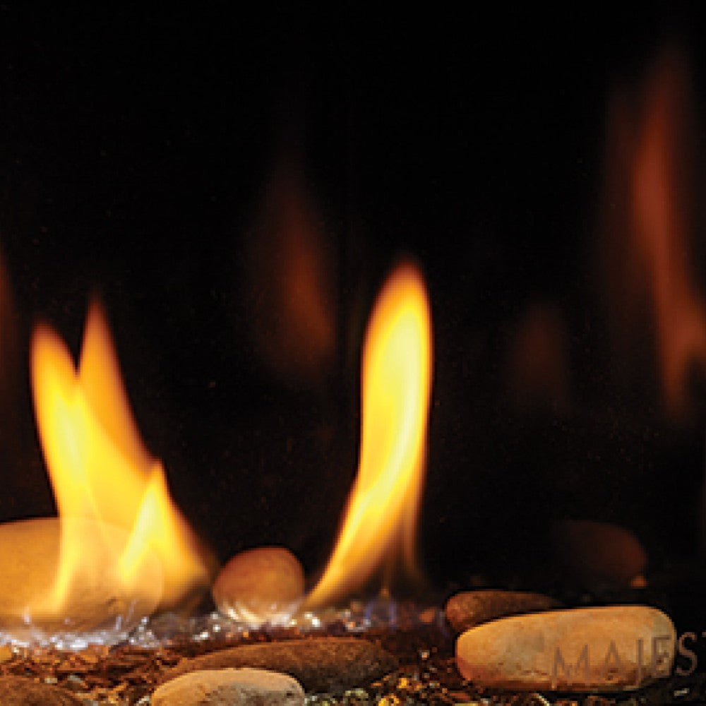 Majestic Reflective Black Glass Panel