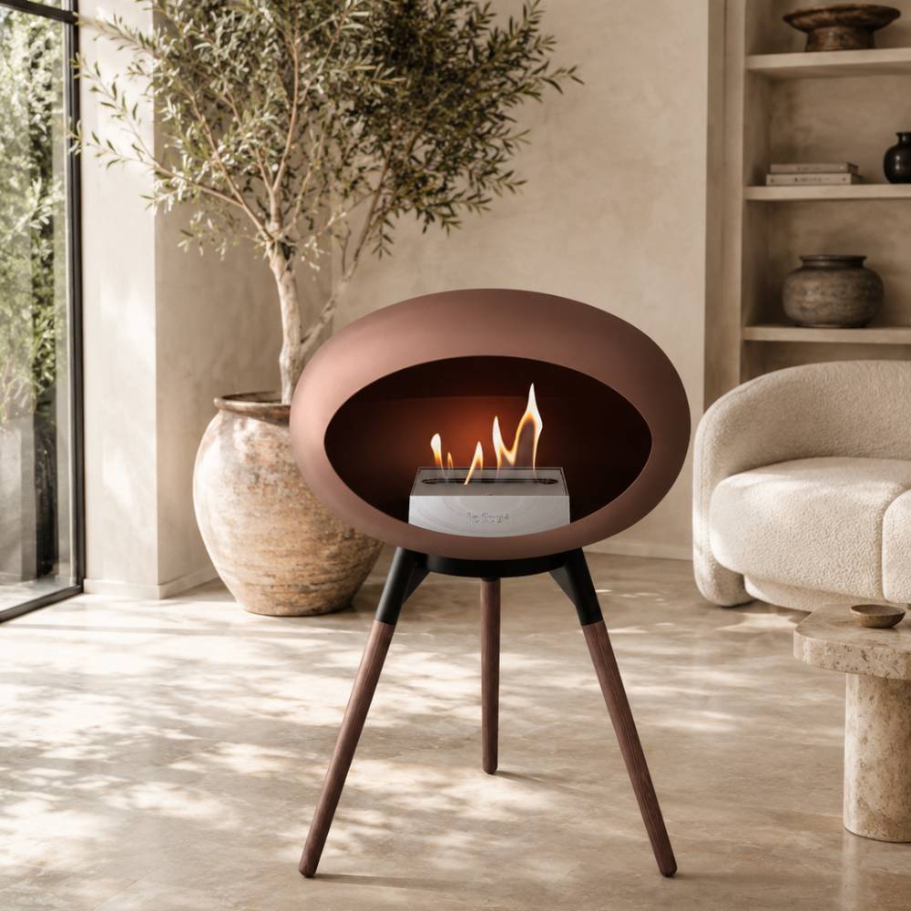 Mocca-Black Bowl Smoked Oak Legs 800212