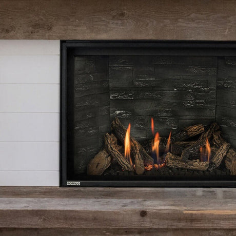 Montigo DelRay Square 38-Inch Direct Vent Full-Load Linear Gas Fireplace