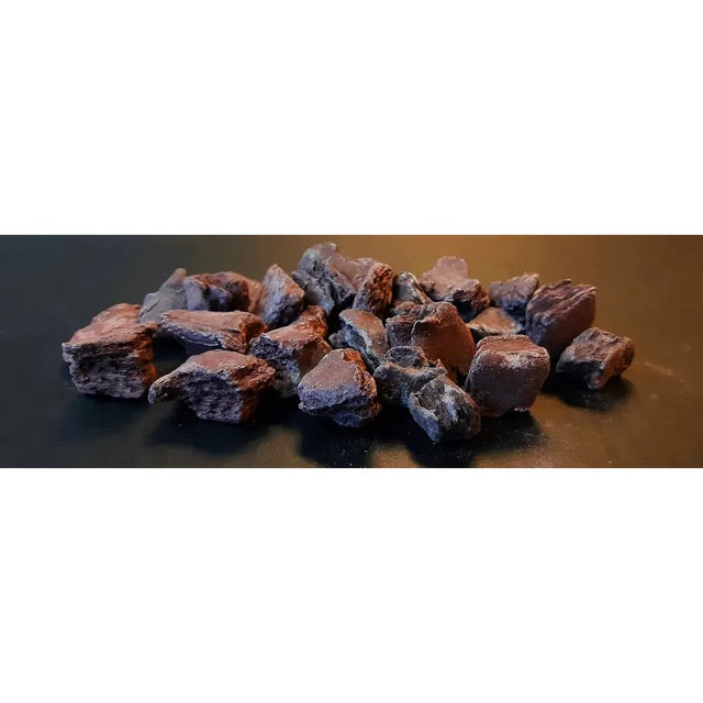 Montigo Media Stones for DelRay Square Gas Fireplace in Red Coals