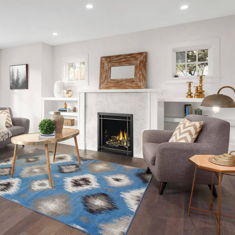 Napoleon Altitude X 36-Inch Gas Fireplace in Living Room