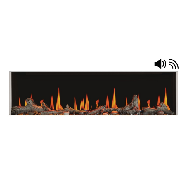 Napoleon Luminex 65-Inch Built-In Smart Electric Fireplace (NEFL65LCD-3SV)