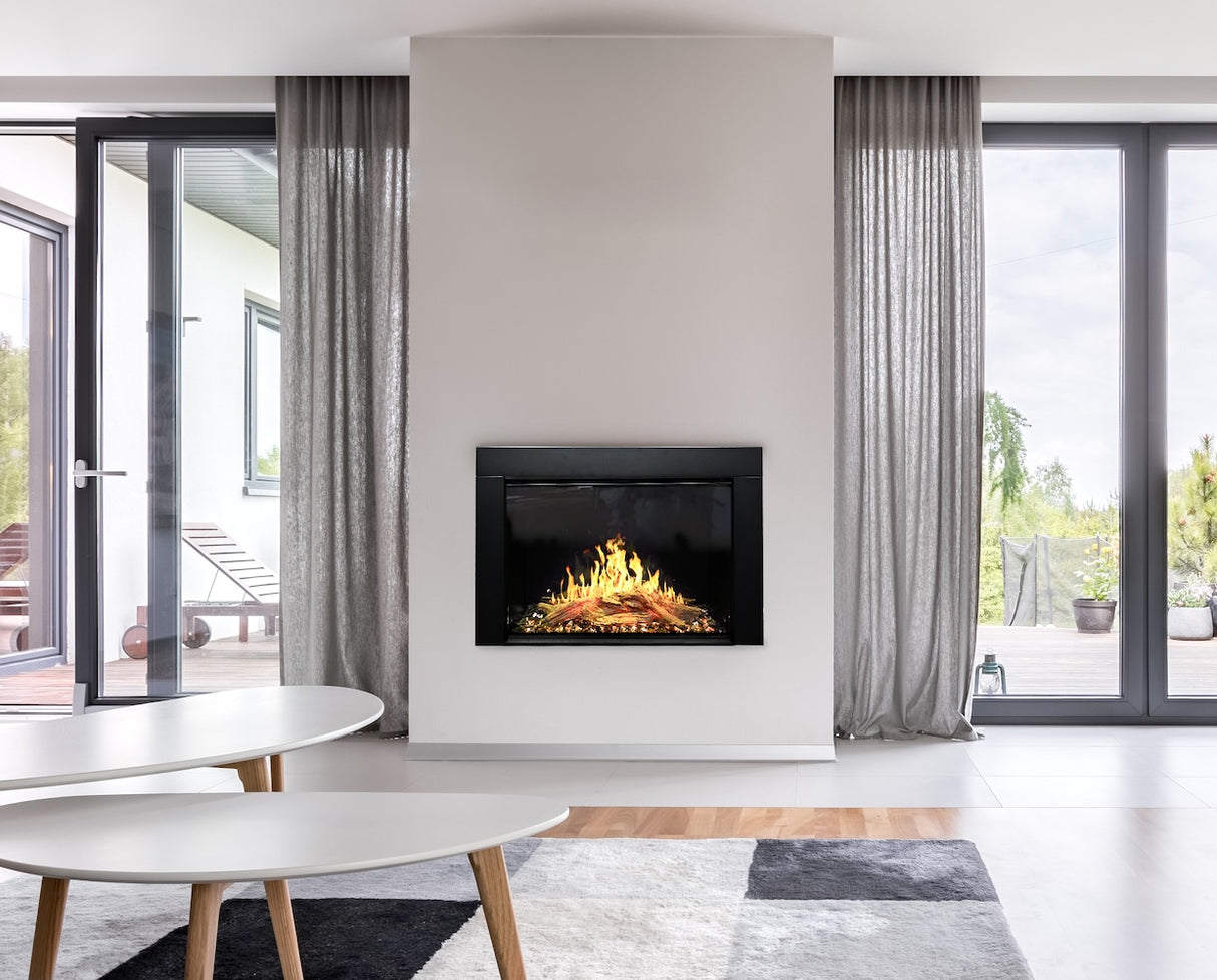 Modern Flames Orion Traditional Electric Fireplace with Surround in Living Room