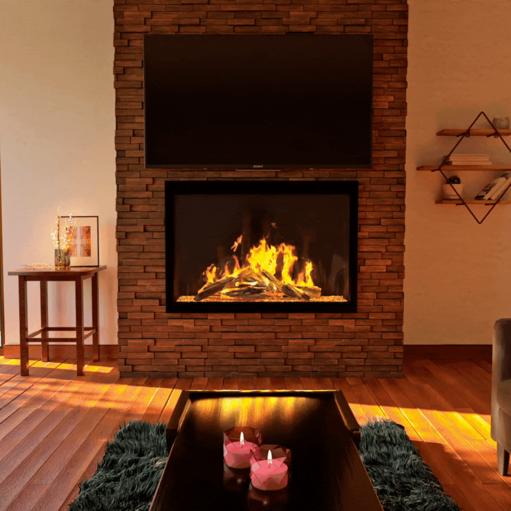 Realistic Electric Fireplaces
