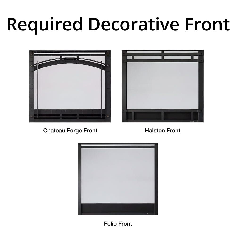 Simplifire Inception Decorative Front Options