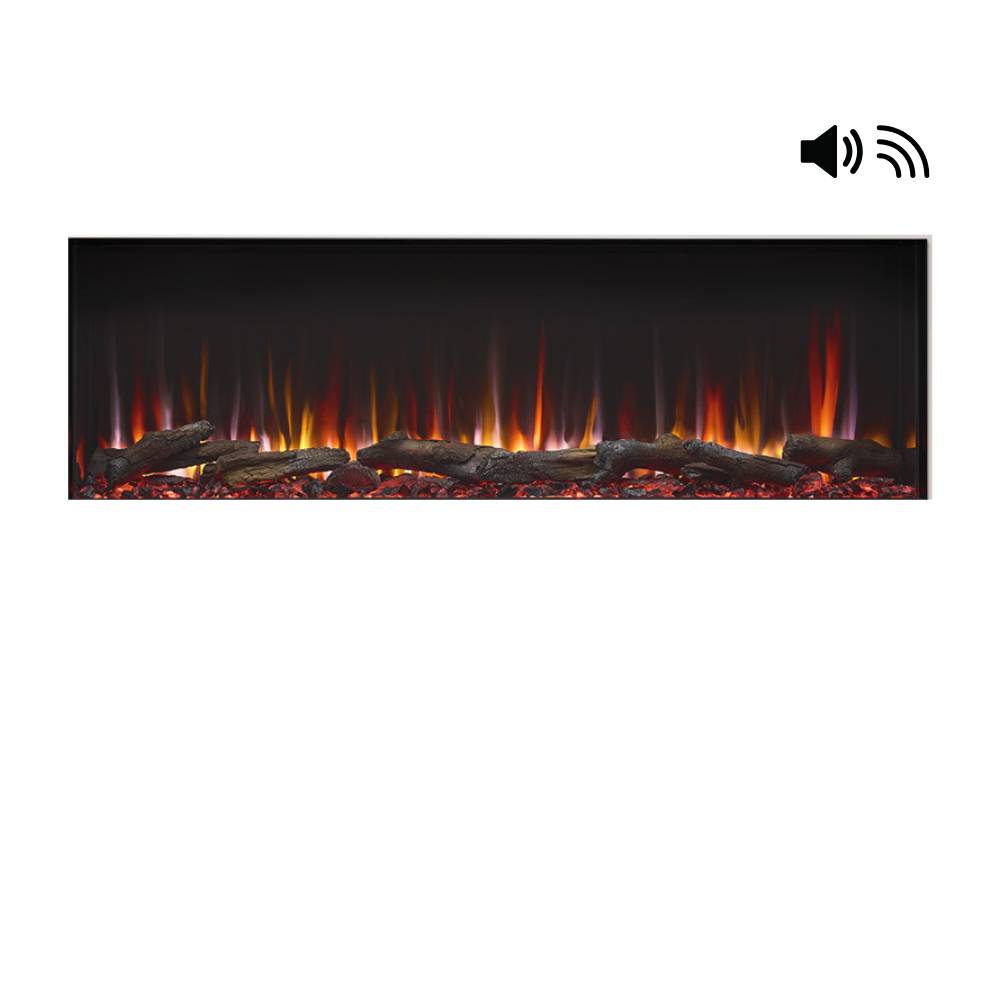 Simplifire Triton 3-Sided Built-in Smart Electric Fireplace