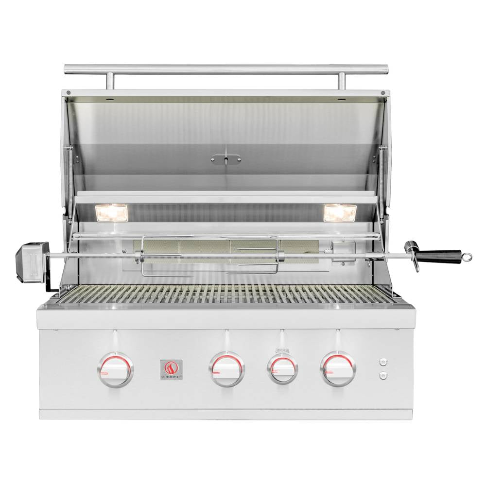 Summerset TRL Pro 32 Grill with Hood Open