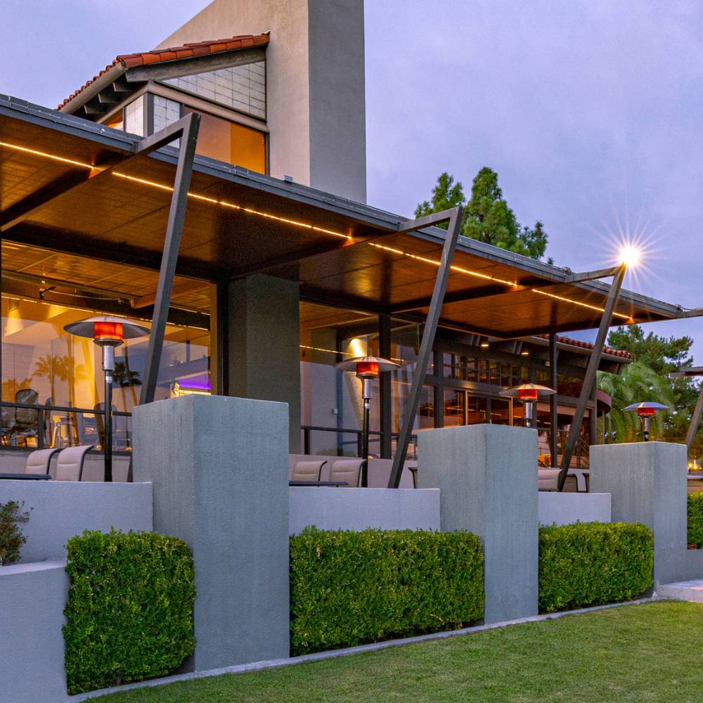 Sunglo A270 BK Portable Propane Patio Heater - Black