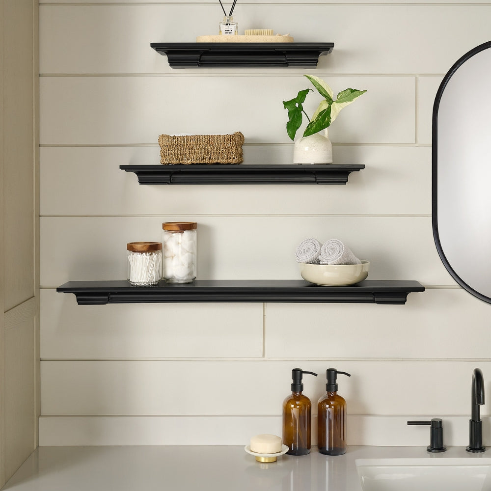 Sunny 650 3PK Black Bathroom
