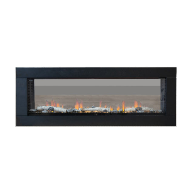 Sustainable Hearth Optic 50-Inch Linear See-Through Electric Fireplace