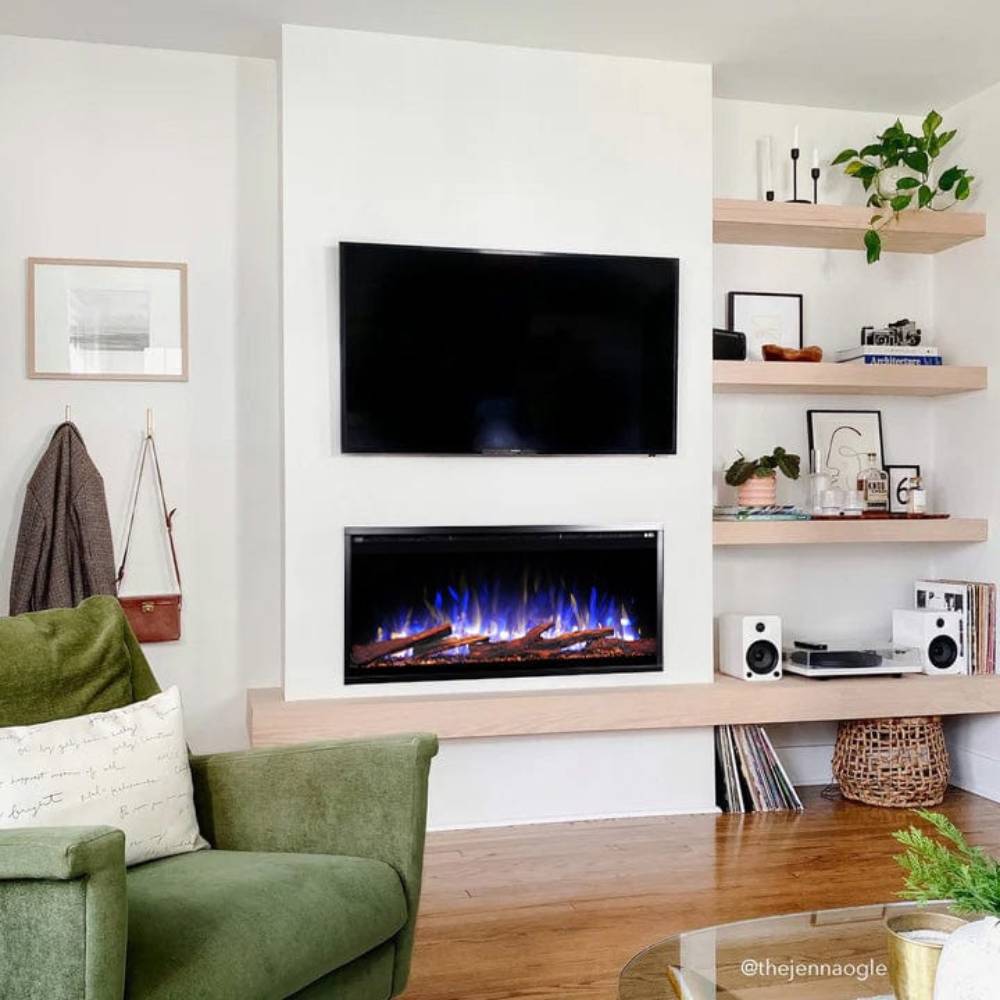 Touchstone Sideline Elite Pro 42 Electric Fireplace in Living Room
